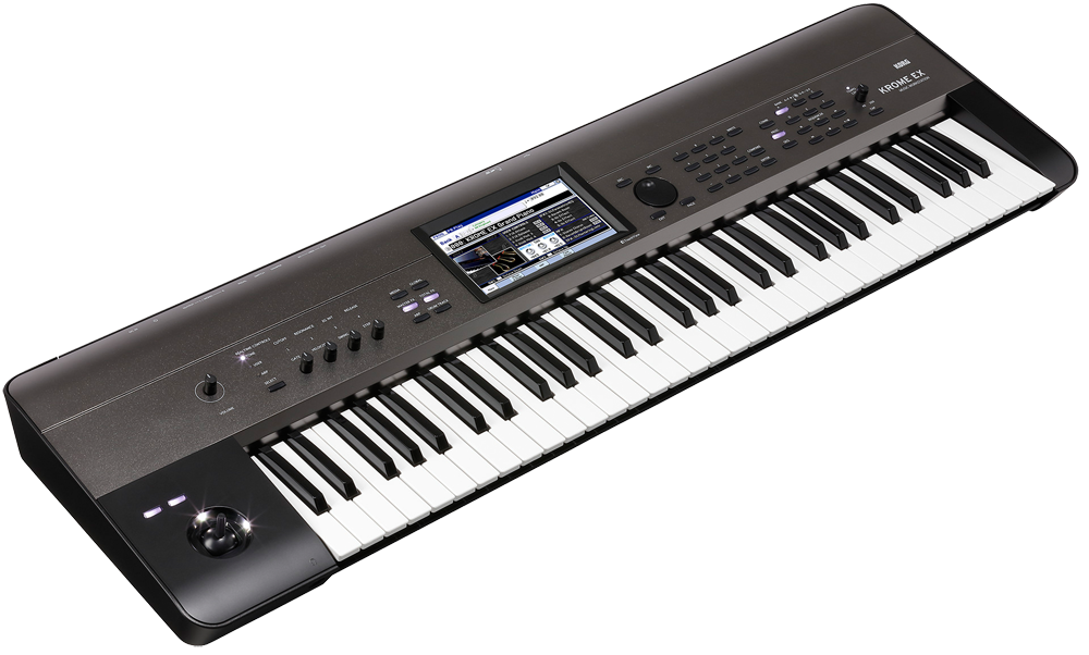 KORG KROME EX シリーズ | 新ピアノやEDM系音色を追加した