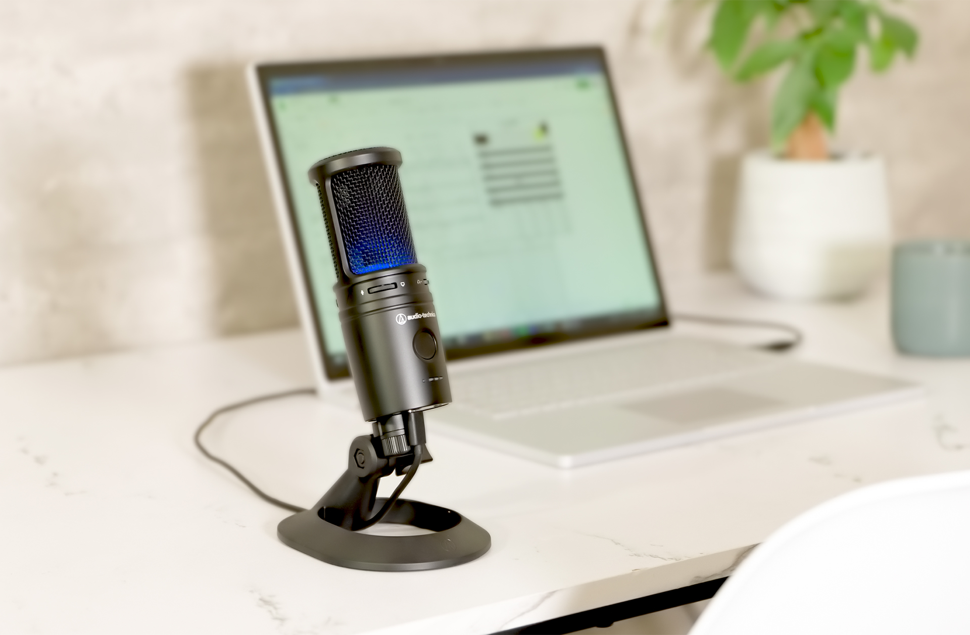 Audio-Technica AT2020USB-XP | 周囲の雑音などを防ぐノイズ