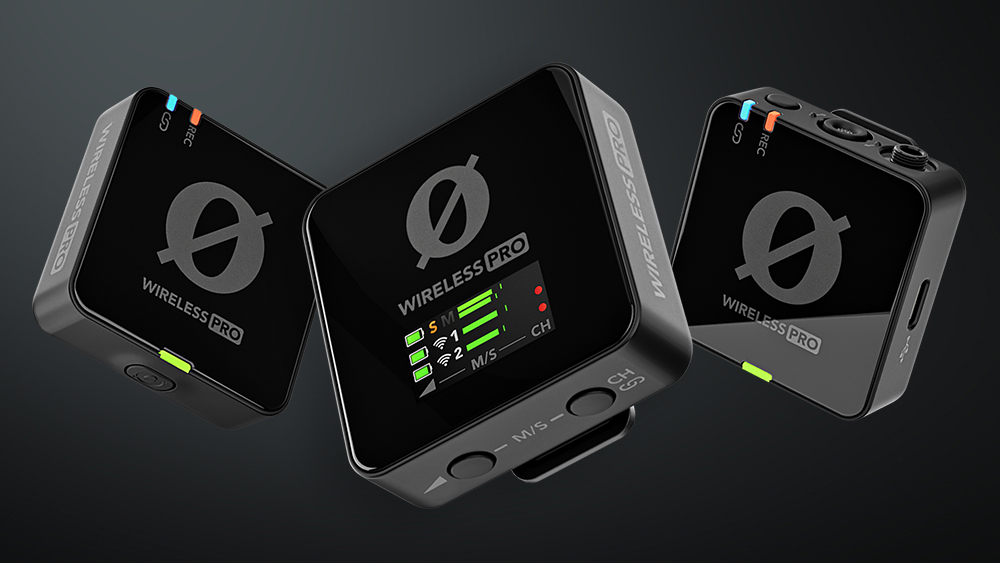 RODE Wireless PRO | ポケットサイズの超小型ワイヤレスマイクシステム