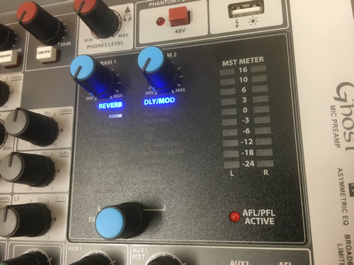 アナログミキサー【サウンドクラフト】signature 12 MTKを触ってみる