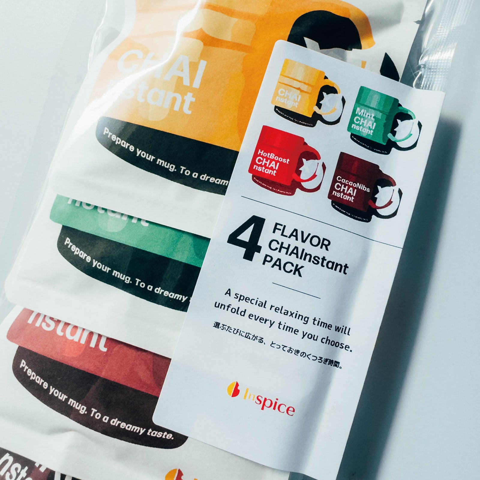 4 FLAVOR CHAInstant PACK「4フレーバー チャインスタント パック