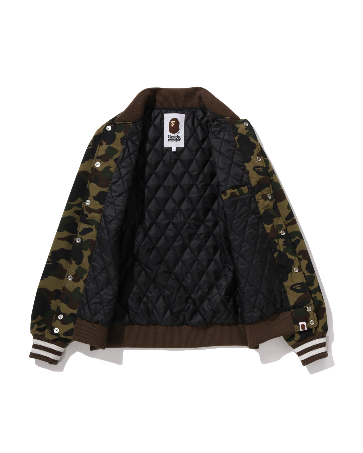 A BATHING APE® 1st Camo Varsity Jacket | Bape official website