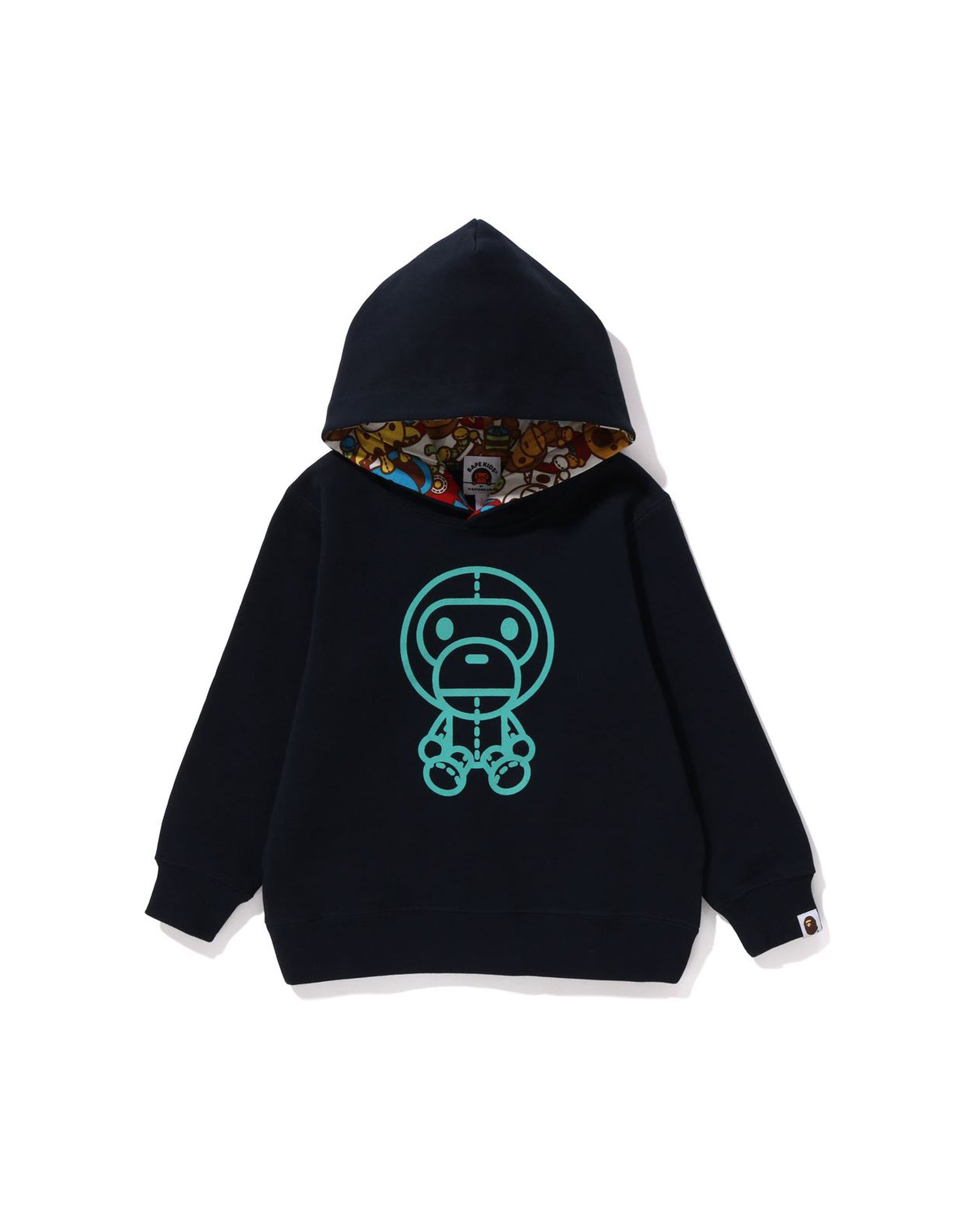 A BATHING APE® Kids Baby Milo Toy Pullover Hoodie | Bape official