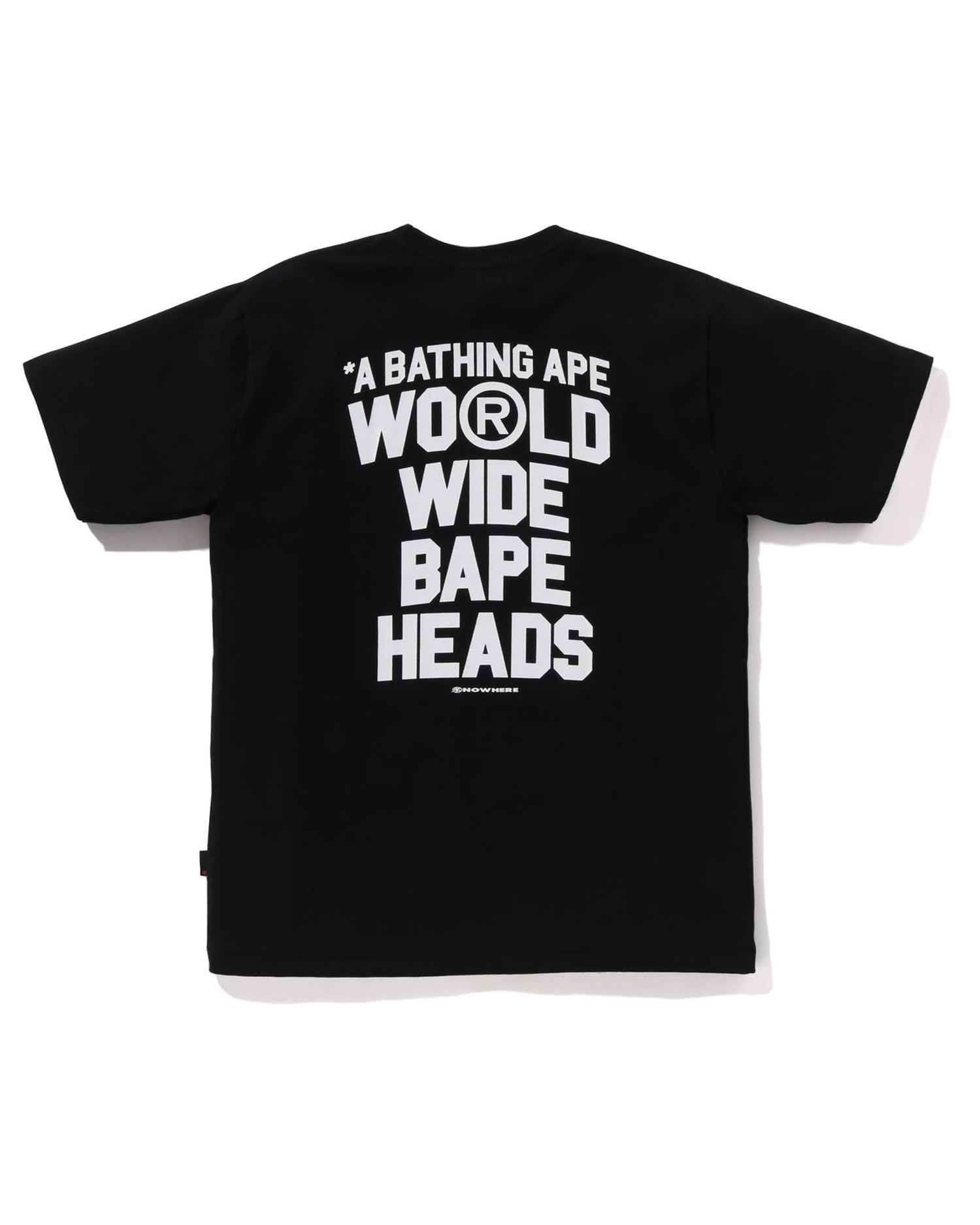 A BATHING APE® BAPE Flyer Pattern Print Tee | Bape official