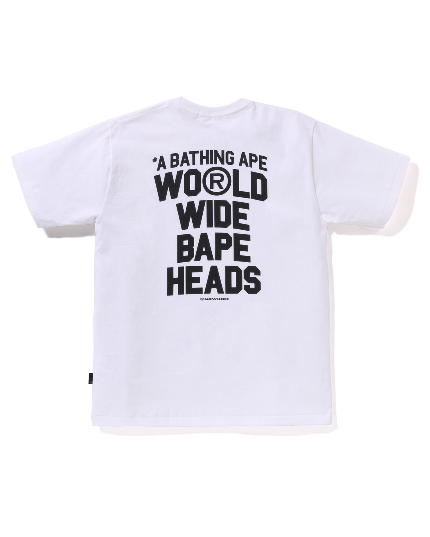 A BATHING APE® BAPE Flyer Pattern Print Tee | Bape official
