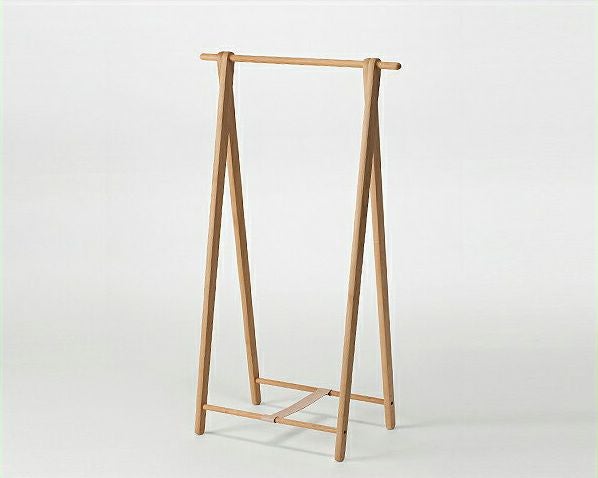 ナラ無垢の木製ハンガーラックmi miyakonjo product｜家具通販【家具の里】