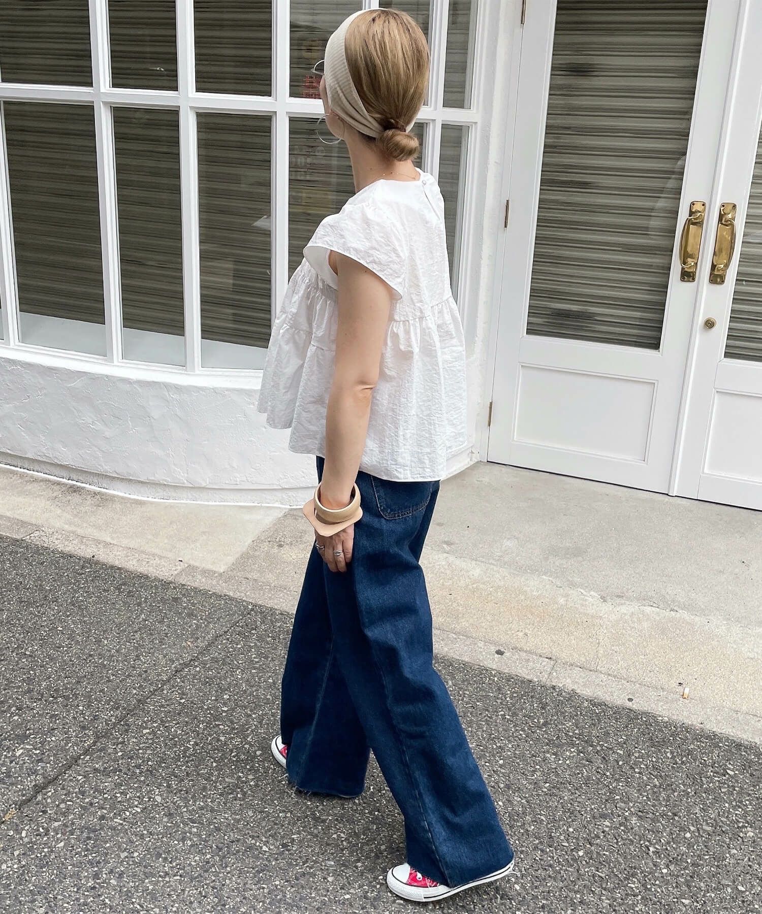 ギャザースモックブラウス | Gathered smock blouse (comochi select)