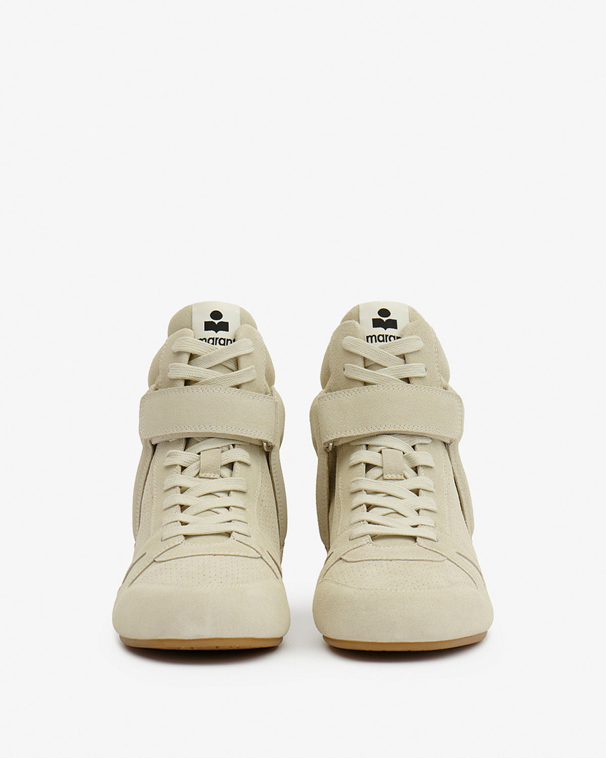 SENNYH HIGH SNEAKERS Man chalk | ISABEL MARANT Official online store
