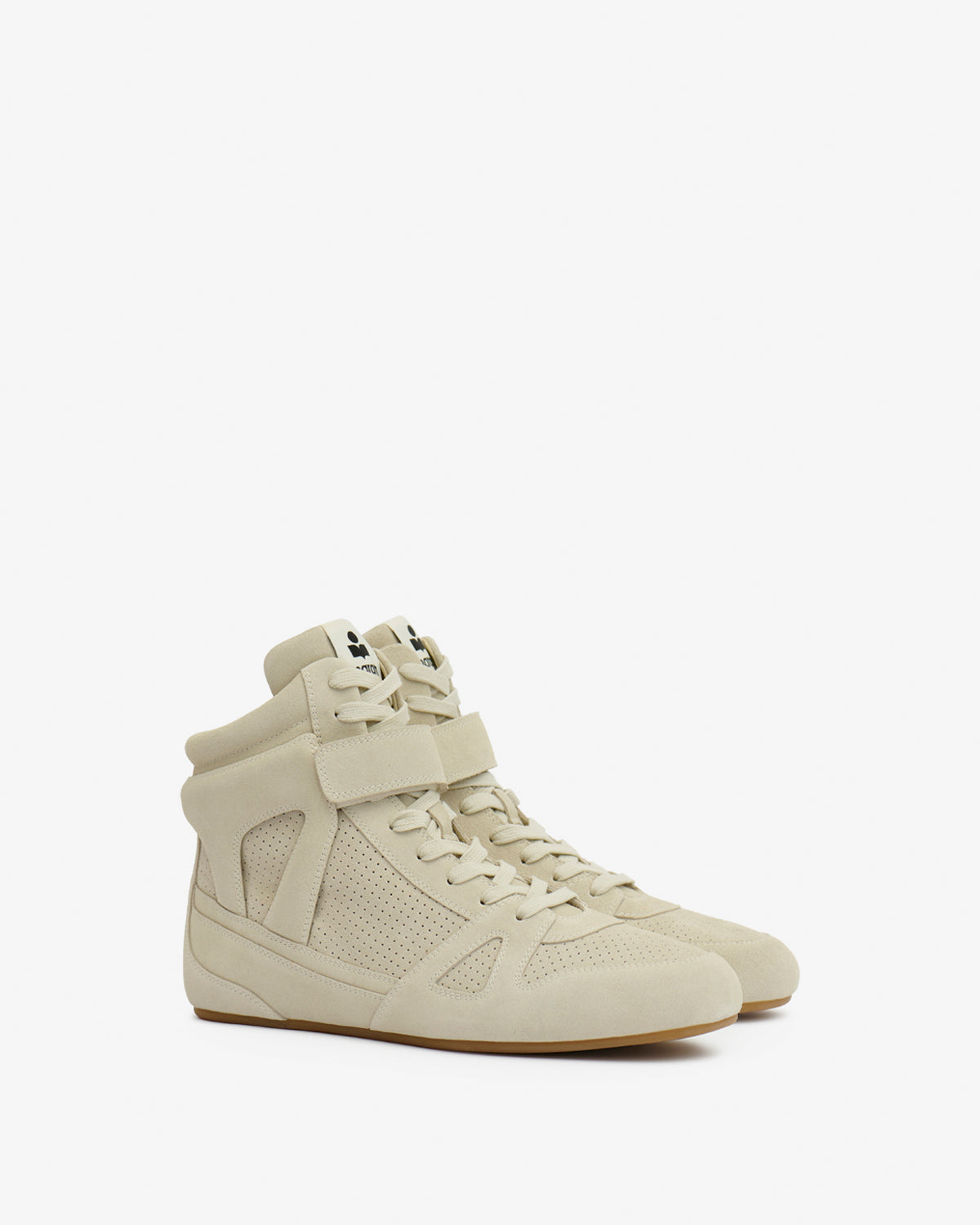 SENNYH HIGH SNEAKERS Man chalk | ISABEL MARANT Official online store
