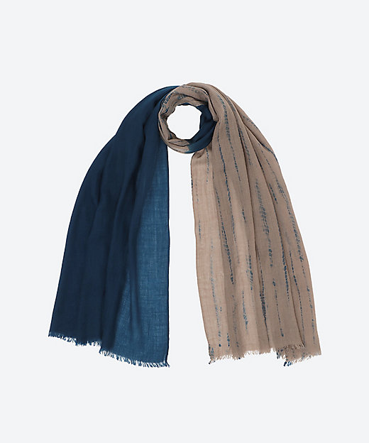 手筋絞りウールストール 0013W－021 | suzusan (Men)/スズサン