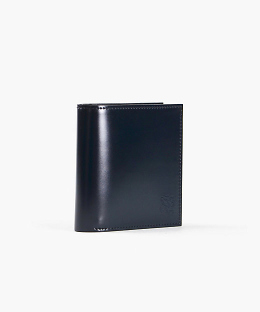 伊勢丹メンズ館限定 コードバン 二つ折りミニ財布 | THE WARMTHCRAFTS