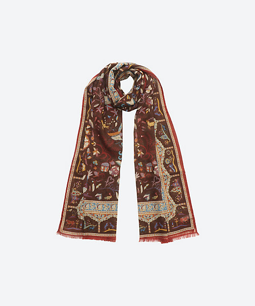 プリントスカーフ 61／DR1AB1 | Drake's (Men)/ドレイクス