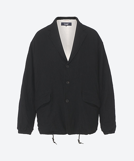 ウールサージ製品縮絨 ジャケット HPーJ105ー051 | COMME des