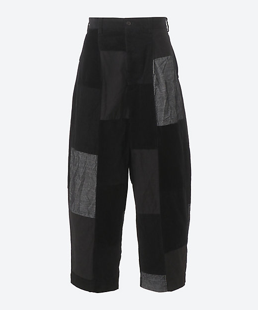 綿コーデュロイ×多素材MIX 製品加工 パンツ HPーP027ー051