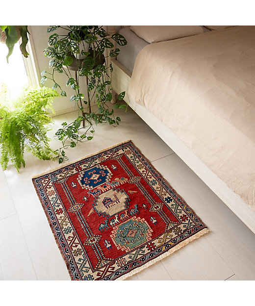 ☆ペルシャ絨毯 手織りキリム 玄関マットLサイズ 2 | 三越伊勢丹