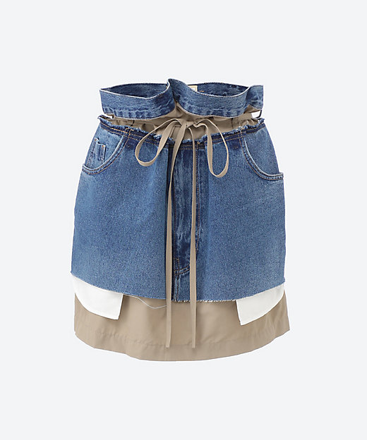 デニムミニスカート S03SS25 | LITKOVSKA (Women)/リトコフスカ