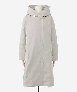 TRUNK ライトグレー フード付き モッズコート TRUNK ライトグレー