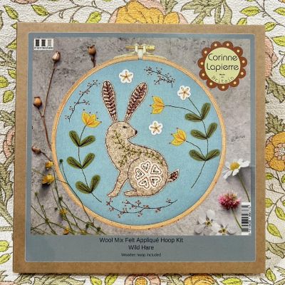 ☆枠付きフェルトキット（うさぎ） | Corinne Lapierre/コリーヌ