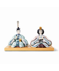 送料無料】奈良一刀彫 鐵山作 立雛5．5号（三越） | 鐵山/テツザン