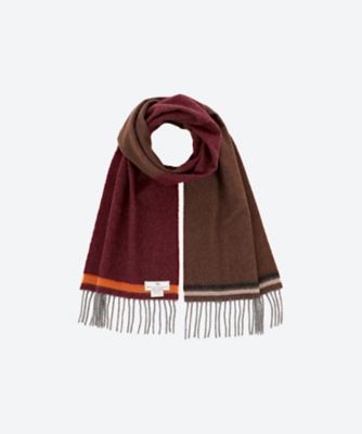 2ブロックカラーマフラー | Whiteley&Green (Women）/ホワイトリー