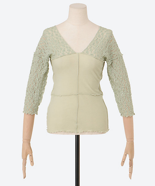 NEHRU LONG SLEEVE TEE TTNLS－LA－WI25