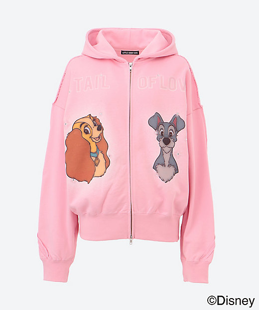 lady＆tramp zip hoodie LSB―TOP―079C