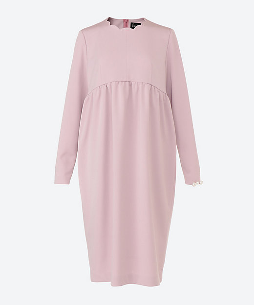 SCALLOP CUTSEW DRESS | hue DAY TO EVENING (Women