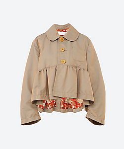 スラリットヤーンツイード Vカラージャケット | maison TOMORROWLAND