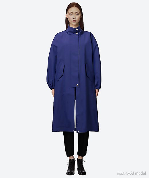 コート RAINTEC SKYE STAND COLLAR COAT