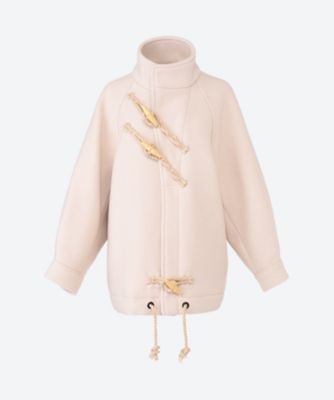 DOUBLE FACE DUFFEL JACKET | HYKE (Women