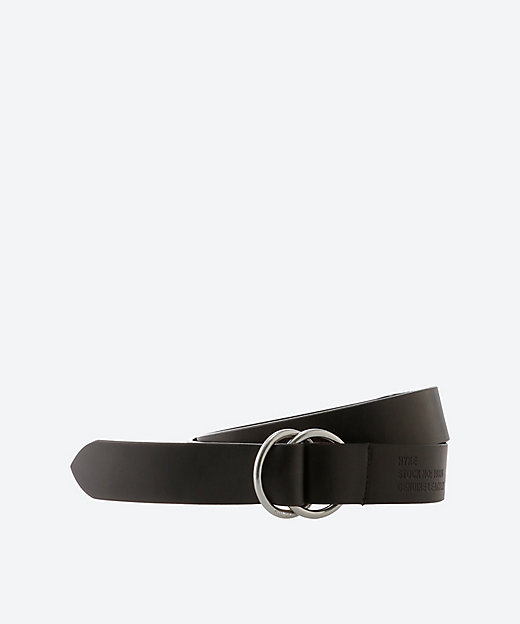 LEATHER RING BELT 25SS／19334 | HYKE