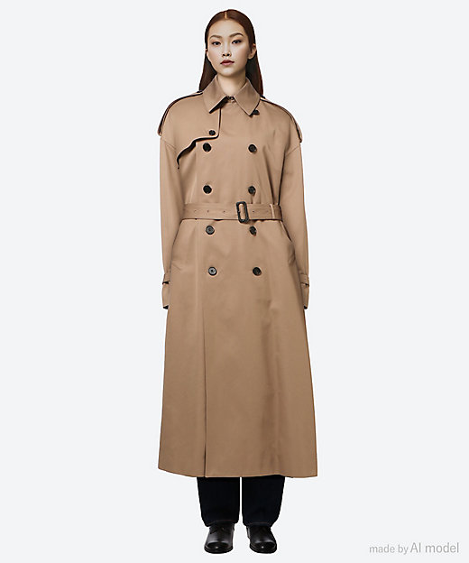 TRENCH COAT ／ BIG FIT 17554 | HYKE (Women