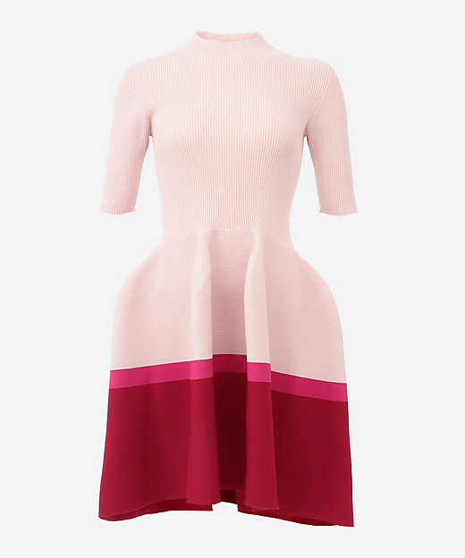 POTTERY SHORT SLEEVE MINI DRESS