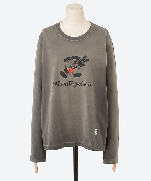 WASTED VICK LONG SLEEVE TーSHIRT