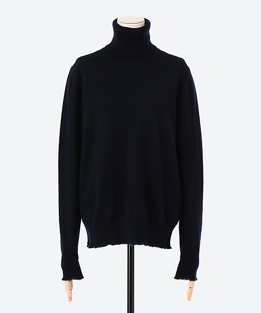 カシミヤ12Gタートルネックロングスリーブ | BLAMINK (Women