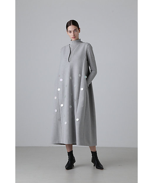 ◇スポンジーダブルクロスワンピース（5315140102） | ADORE