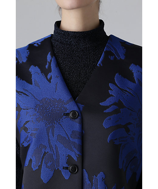 ◇ボタニカルジャガードブラウス（5315110111） | ADORE