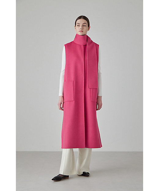 カシミヤ混 2TONE リバージャケットジレ（5313250002