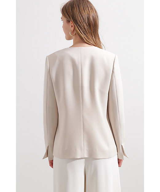 ◇オックスノーカラージャケット（0315150316