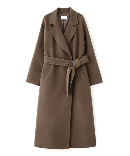 ◇ベルテッドリバーコート（0313252001） | PINKY&DIANNE