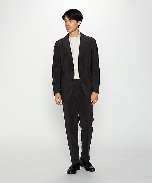 セットアップ対応】経編コーデュロイ ジャケット（4701GE06