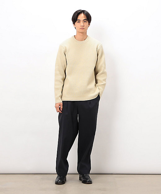 ワッフルクルーネックニット（4771KM07） | COMME CA ISM (Men