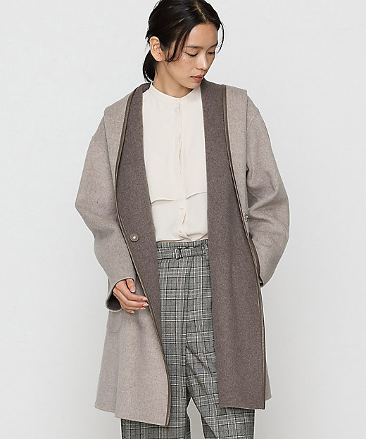 TALLサイズ 〕 ロイヤルジーロンビーバーダブルフェイス