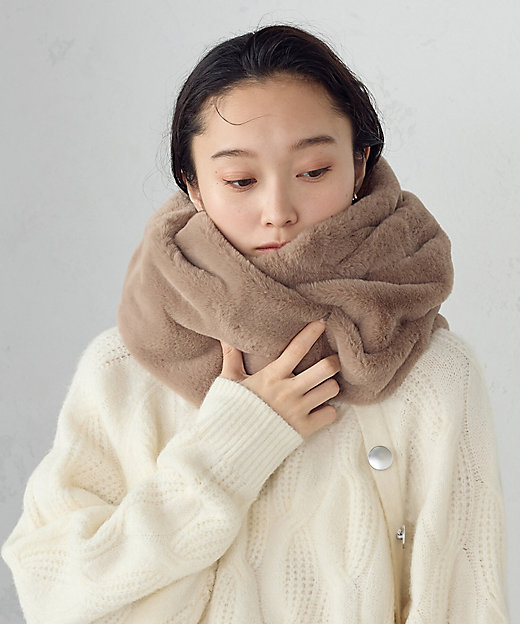 フェイクファースヌード（9570MM10） | MONO COMME CA (Women