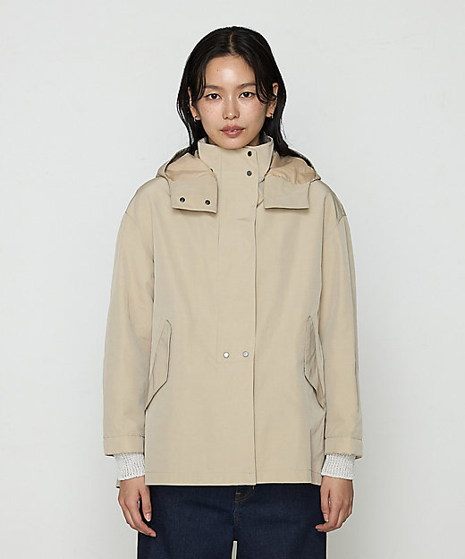 2WAY】コットンナイロングログラン アノラックブルゾン