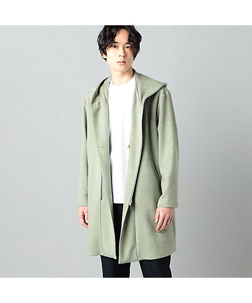 スエードジャージー カラーコート（0717MG01） | COMME CA MEN