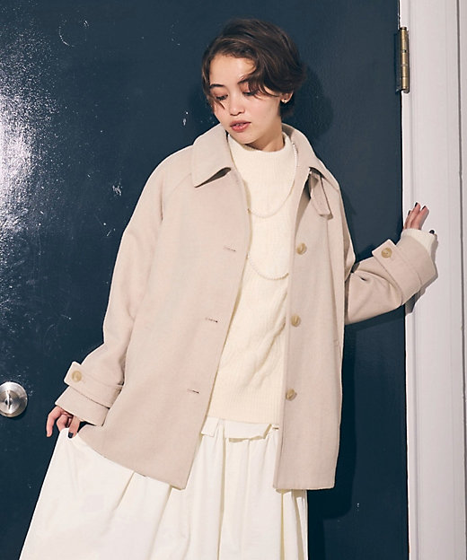 ステンカラーコクーンコート（1226WM03） | COMME CA ISM