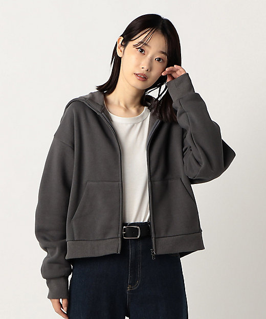 裏起毛 ダブルジップ パーカー（1256CK01） | COMME CA ISM