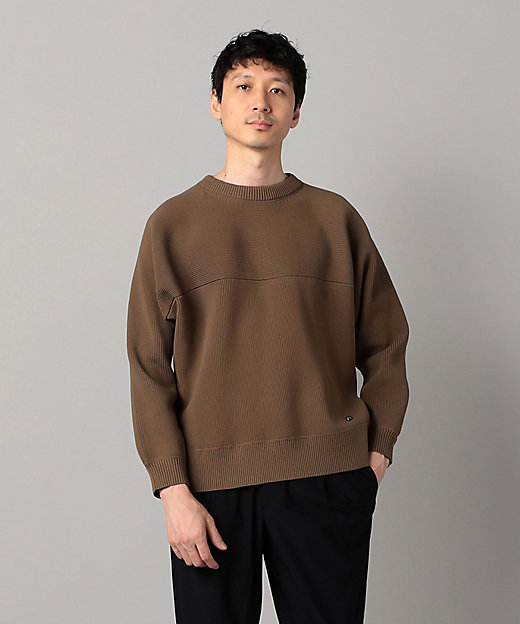 ワイドシルエット 片畦ニット（2756KM01） | β MEN (Men