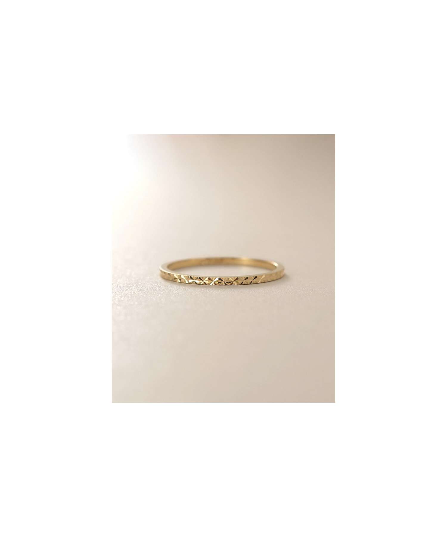 K18カットワーク極光 リング（2001463469） | COCOSHNIK